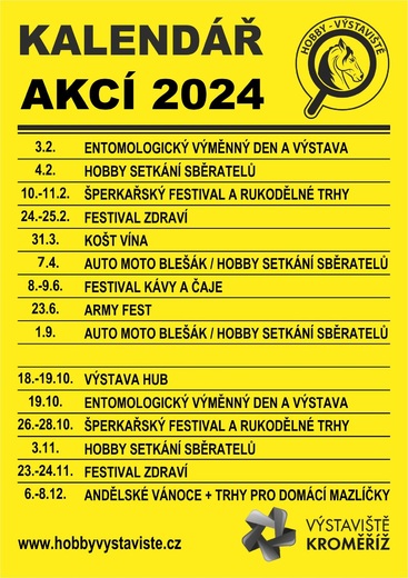 PŘEHLEDNÝ KALENDÁŘ AKCÍ 2023